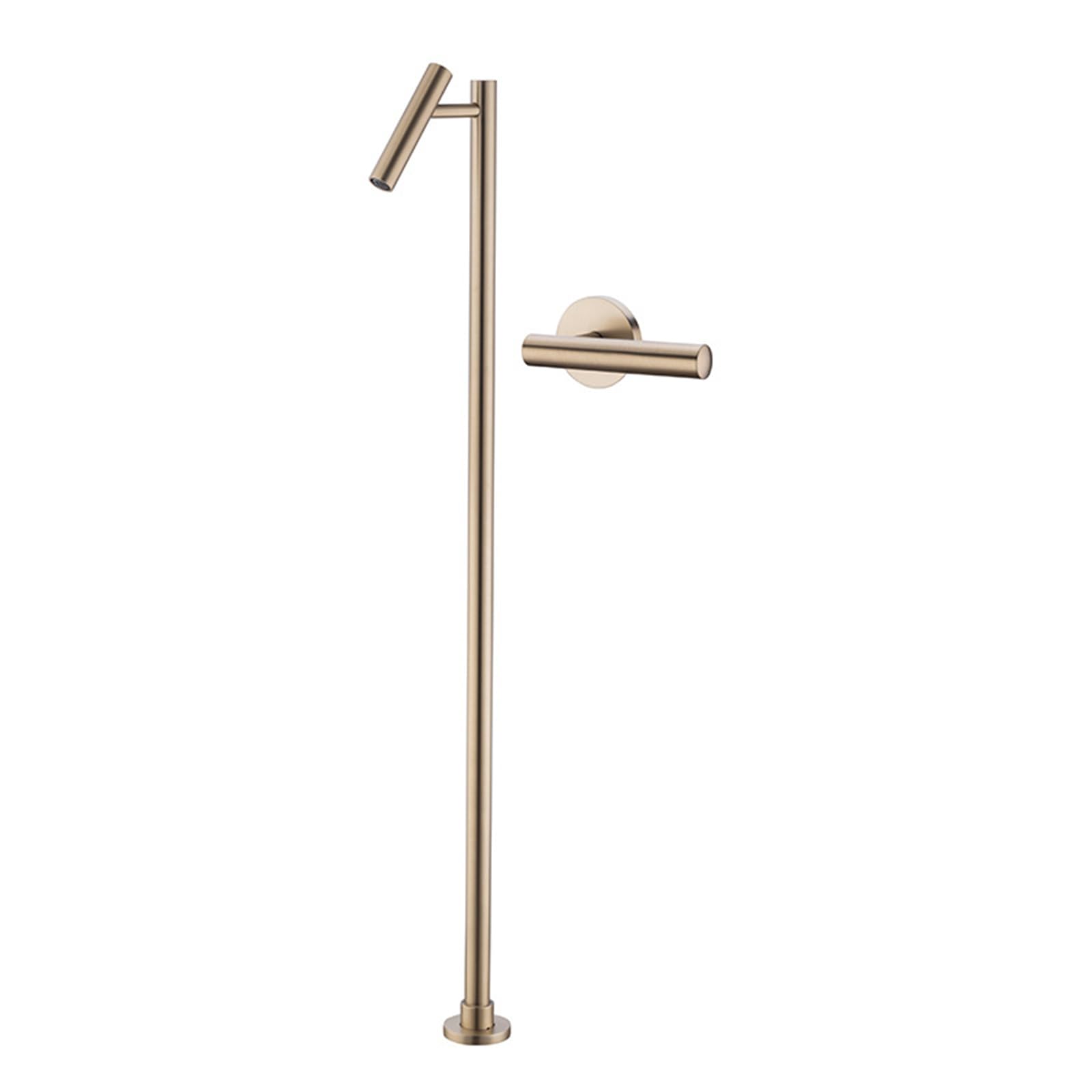 Robinet de baignoire autoportant à commande eau chaude et froide monomode précise - 7