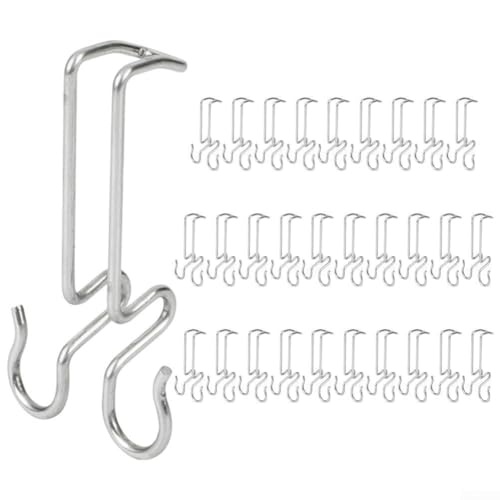 Clip de alambre de gancho fotovoltaico de acero inoxidable 304 diseñado para una gestión segura de cables y longevidad en aplicaciones solares (40 mm)