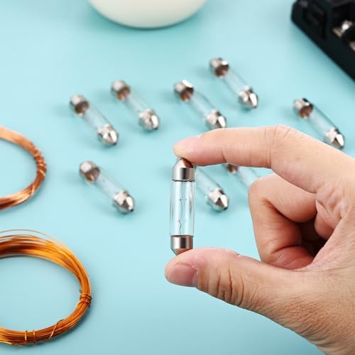 Rossesay 39mm 페스툰 제논 전구 12v 캐비닛 조명 10개, 10와트 — 사진 5