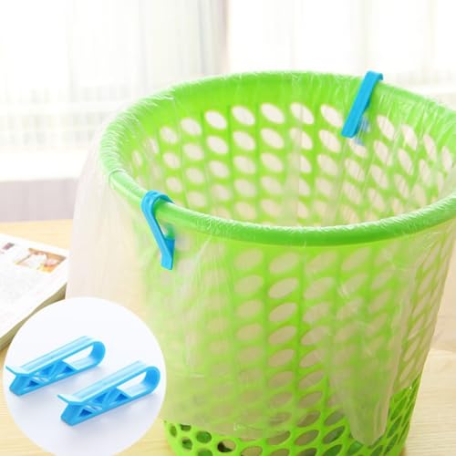 Miniatura 5 de Zokjsw Antideslizantes,20 Pcs Clip Para Bolsas De Basura, Pinzas Para Bolsas De Basura,Clips De Plástico, Cubo De Basura De Plástico Reutilizable,Clip Para Contenedor De Basura