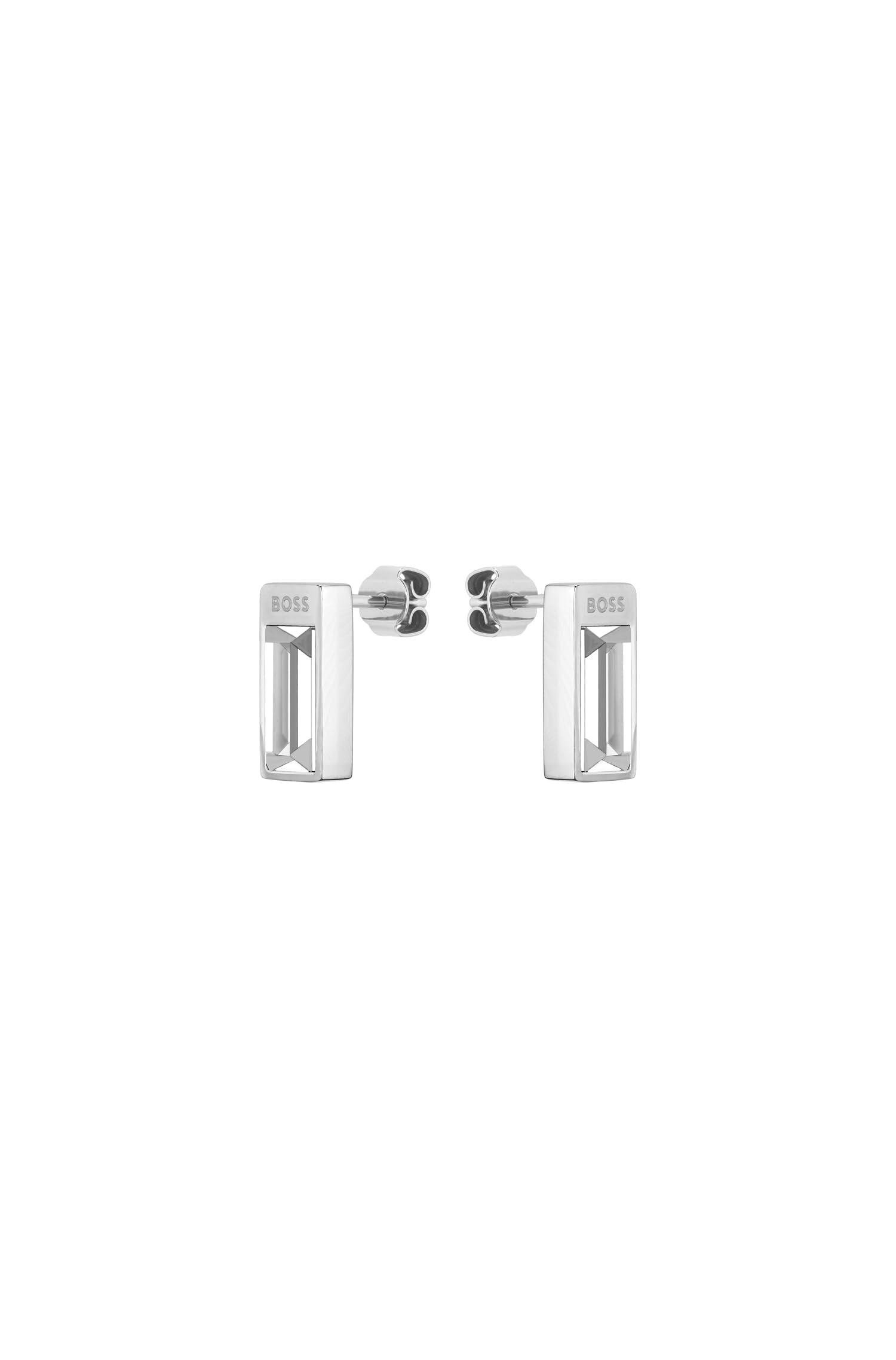 BOSS Jewelry Women's CLIA Collection Stud Earrings Embellished with Crystals - 1580411