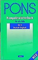 PONS Kompaktwörterbuch, Deutsch-Englisch 3125171210 Book Cover