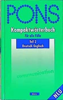 Paperback PONS Kompaktwörterbuch, Deutsch-Englisch [German] Book