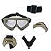 irsoft Mask, Lower Steel Mesh Mask Protective Half Face Mask UV Protection Glasses Comfortable and Cool Mask Goggles Set for Adult Men Women Children4
