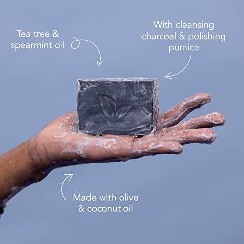 Ethique-Exfoliating-Pumice-Tea-Tree-Spearmint-Soap-Bar-Body-Wash-for-All-Skin-Types-Plastic-Free-Vegan-Cruelty-Free-Eco-Friendly-423-oz-Pack-of-1