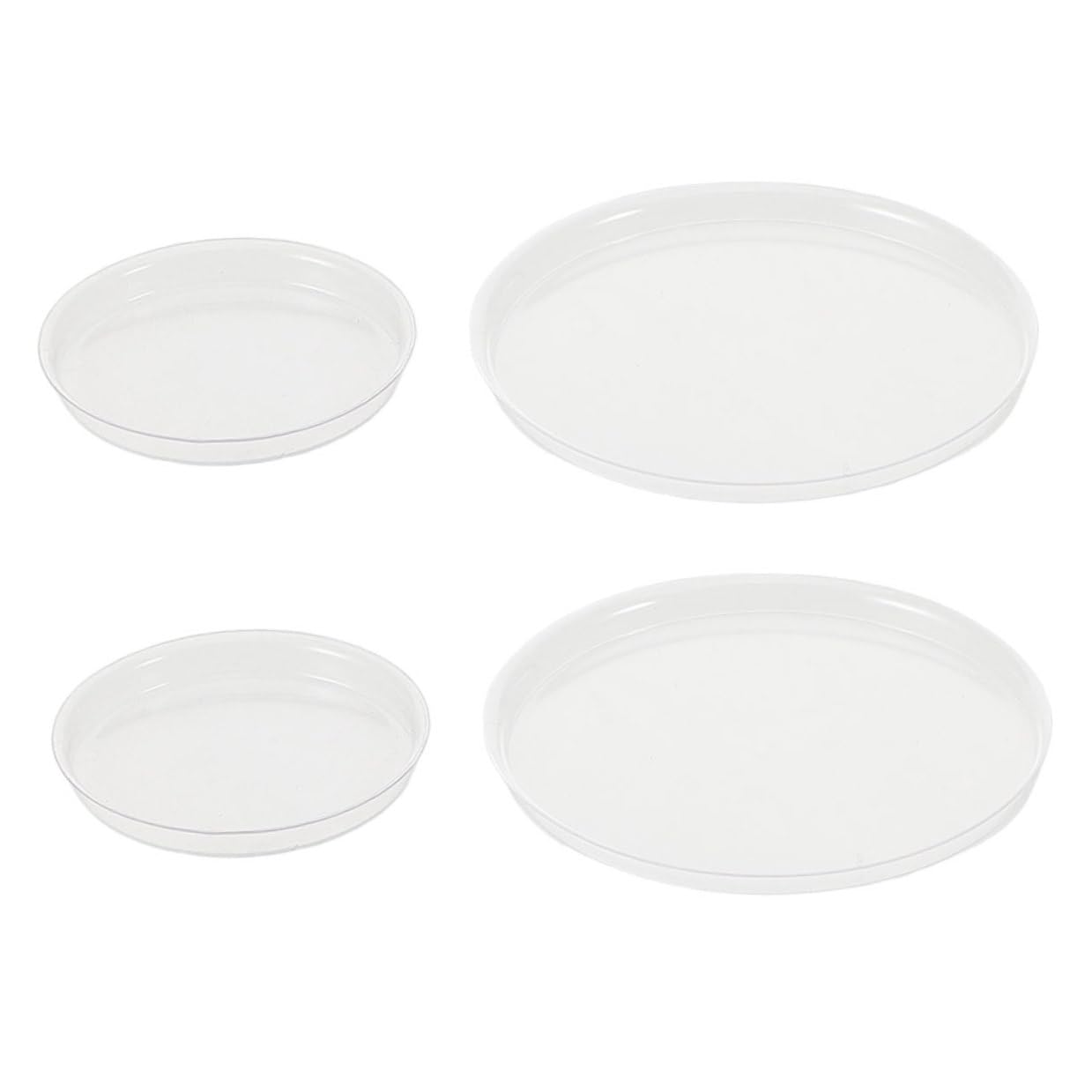 4pcs Stethoscope Diaphragm Replacement Parts Set for Adults and Grade White Membrane Compatible with Professional Stethoscopes Spare Accessories