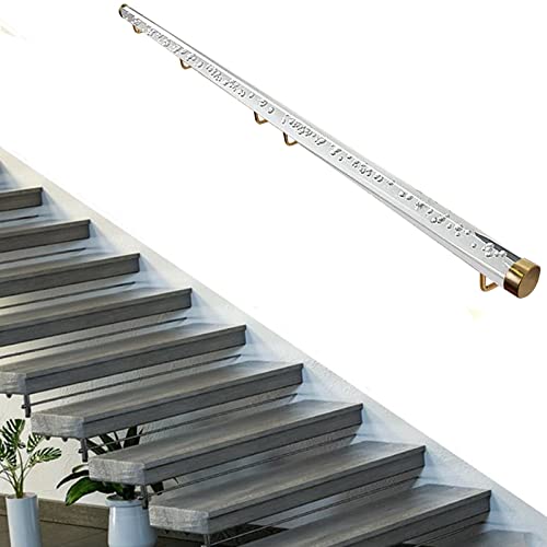 Rampe de sécurité en acrylique transparent pour escalier de maison - 2