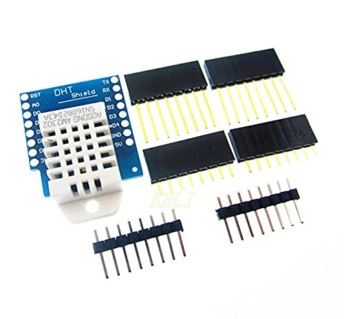 Lysee 3D Printer Parts & Accessories - 10pcs/lot DHT Pro Shield for WeMos D1 Mini DHT22 Single-Bus Digital Temperature and Humidity Sensor Module Sensor
