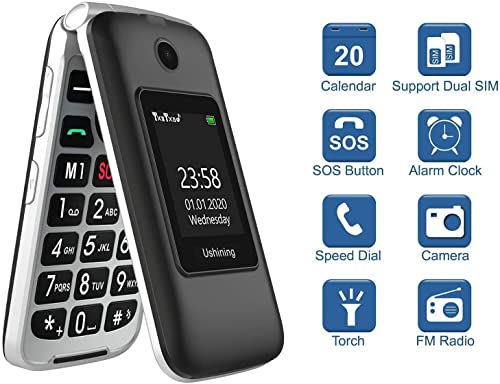 Uleway 3G Seniorenhandy – Tastenhandy ohne Vertrag
