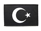Türkische Armee Einheit 1 x Türk Asker Patch ca.8cm x 5cm Aufnäher mit Klettverschluss Türkische Spezialeinheit Özel Tim Türkiye Türkei Armee Aufbügler Börü Ayyildiz für T Shirt Cap Pullover Kiyafet
