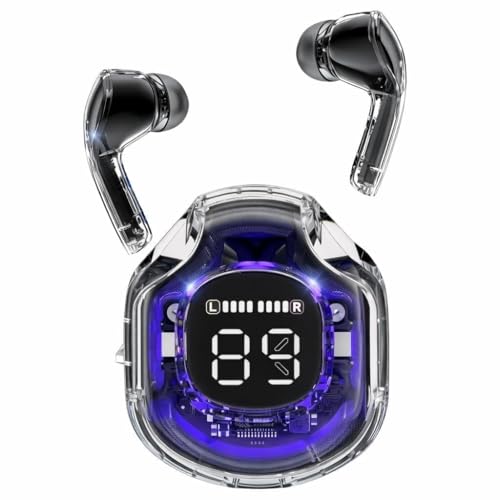 Image of Wireless Earbuds Bluetooth 5.1 TWS Earphones Full Touch Control Headphones Built-in Microphone Immersive Sound Quality Ensure Fast Stable