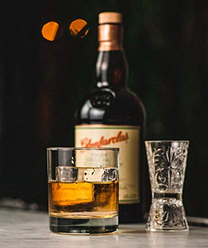 “Paris Hotel Bar” 1930S Etched-Crystal Double-Sided Cocktail Jigger #TOP4