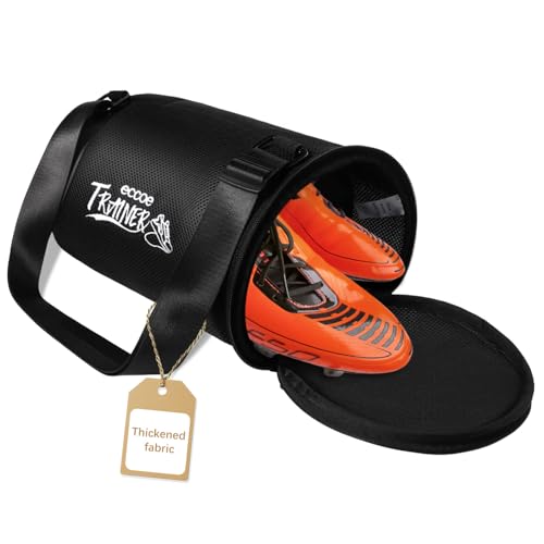 ecooe Trainer Shoe Washing Machine Bag Black laundry shoe bag shoe bag for washing machine with Portable Shoulder Strap Equipped for All Types of Training Shoes, Hiking Shoes etc.