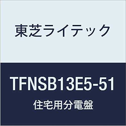 Toshiba Lighting & Technology Small Residential Distribution Board N Series 50A 5-1 Door Without a Single Horizontal Row Basic Types TFNSB13E5-51