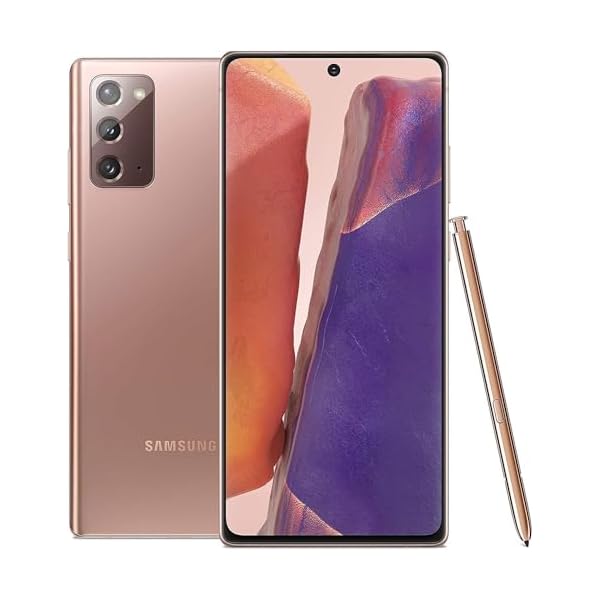 Samsung-Galaxy-Note-20-5G-128GB-8GB-67-AMOLED-Snapdragon-865-Global-5G-VoLTE-Fully-Unlocked-for-ATT-Verizon-Sprint-Metro-N981U-Mystic-Bronze-Renewed Samsung Galaxy Note 20 5G (128GB, 8GB) 6.7" AMOLED+, Snapdragon 865, Global 5G VoLTE (Fully Unlocked for AT&T, Verizon, Sprint, Metro) N981U (Mystic Bronze) (Renewed)