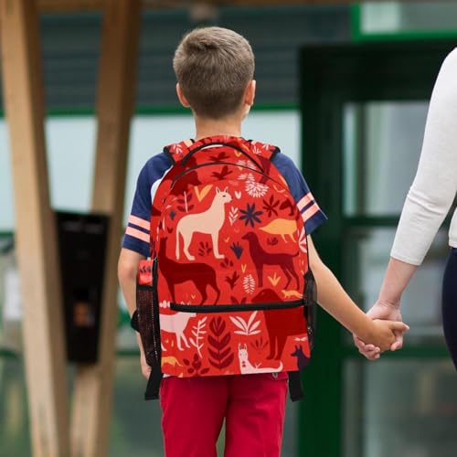Ensemble sac à dos scolaire et trousse à crayons multicolore pour ado