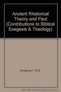 Paperback Ancient Rhetorical Theory and Paul Book