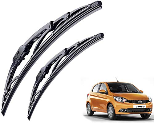 Image of WolkomHome High Performance OE Car Wiper Blade Replacement set of 2 Pc Right 21 inch Left 16 inch for Tata Tiago