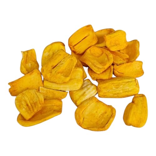 IGART FOOD & WOOD Getrocknete Jackfrucht Exotischer Snack aus Vietnam Weiche Tropenfrucht Ohne Zuckerzusatz oder Konservierungsstoffe Für Veganer geeignet (250g)
