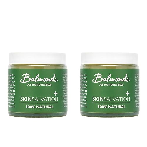 Balmond Skin Salvation Eczema Cream - Eczema, Psoriasis and Dermatitis Ointment for Babies, Children and Adults -120ml