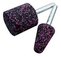 Schleifscheibe mit 6-mm-Schaft – Schwarz/Rosa – ideal zum Polieren, Schleifen und Veredeln von Gartenarbeiten und Bastelarbeiten.