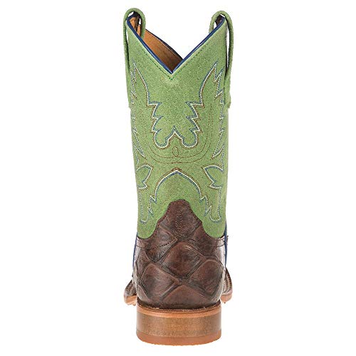 Horsepower Anderson Bean Kids Chocolate Filet of Fish Green Top4