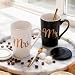 Biching Wedding Gifts for Bride and Groom, Bridal Shower Engagement Gifts for Couples 2026, 140z Ceramic Mr and Mrs Coffee Mugs Set for His and Hers Marriage Gifts