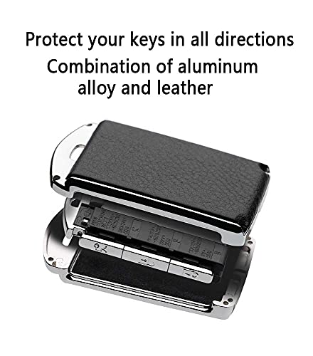Housse de clé de voiture en daim compatible XC60 S60 S80 T6 - 5