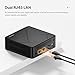 BOSGAME E4 Mini PC Ryzen 5 3550H, Dual LAN, 16GB DDR4, 1TB SSD, Equipped 11 Pro Desktop Computers, WiFi 5, BT 5.0