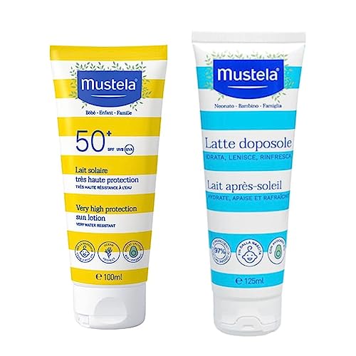 Mustela Special Pack Latte Solare SPF50+ 100ml + Latte Doposole 125ml