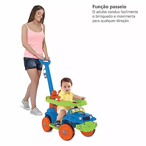 Babyjipe Passeio & Andador (Azul), Bandeirante, Azul