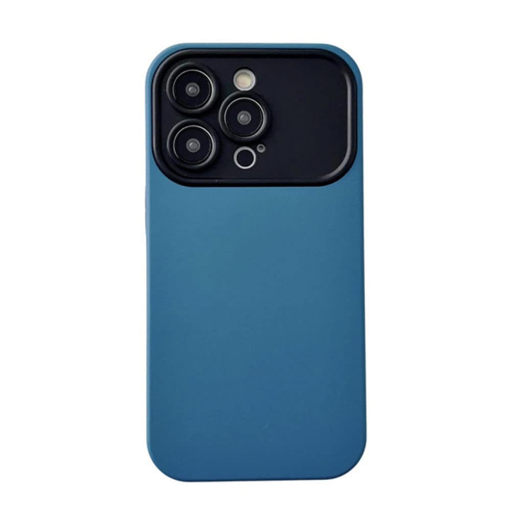 Coque iPhone 13 antichoc en silicone mat avec protection camera intégrée