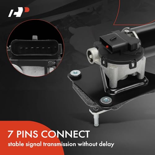 A-Premium Front Windshield Wiper Motor Compatible with Ford F-150, F-250, F-250 HD, F-350, F-53 Motorhome Chassis, F-59 Commercial Stripped Chassis, F-600, F-Super Duty, FT900, F-700, F-800, Bronco by A-premium - Image 5