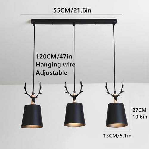 Lámparas de comedor de techo con iluminación de araña E27 3