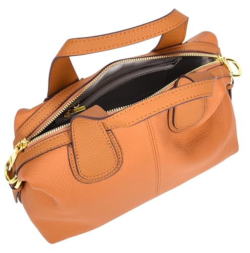 Petit sac à main Dahlia cuir véritable compact anti-encombrement - 7