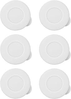6 tapas de silicona reutilizables para botellas de leche, cubiertas de sellado de silicona de grado alimenticio para un almacenamiento y uso seguros