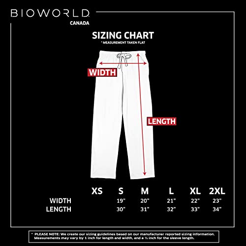 Golden Girls Men's 4 Character Moon Allover Print Sleep Lounge Pajama Pants Loungewear Sleepwear3