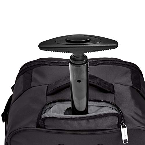 Amazon Basics Mercer Wheeled Duffel, Black