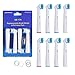Price comparison product image VAK® Electric Toothbrush Heads Replacement Compatible with Braun Oral-B Precision Clean/Flexisoft Toothbrush (SB-17 A) (8)