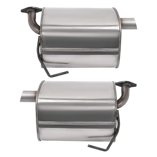 BALOCEO Pair Exhaust Muffler 2009-2013 Subaru Forester 2.5L