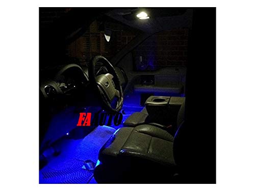 Faauto 9 LED Waterproof Custom Cuttable Blue Led for Interior/Exterior for Mahindra KUV100 NXT