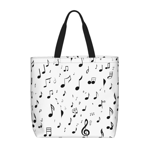 Sign Language Alphabet Print Tote Bags, Large Capacity Zipper Shoulder Bag, For Shopping, Work, Daily