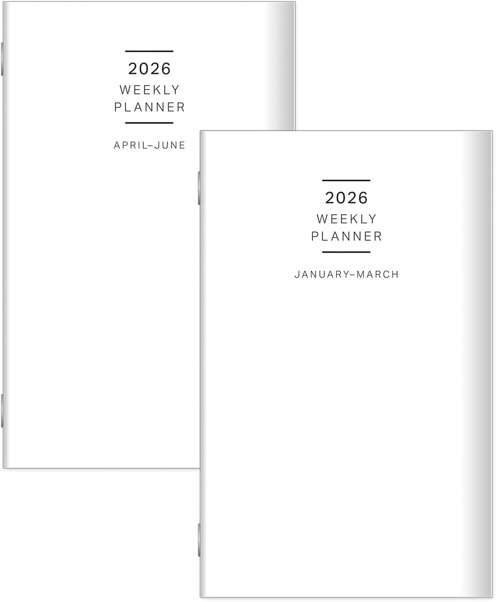 FranklinCovey - Travelers Planner Refill | Weekly Ring-Bound (Compact, Jan 2026 - Dec 2026)