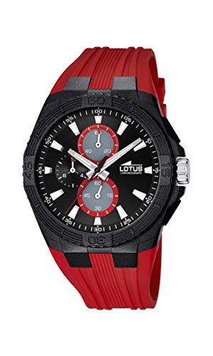 Lotus 15970/5 - Reloj de Pulsera Hombre, Caucho, Color
