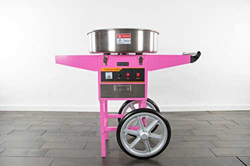 Commercial Cotton Candy Machine Cart