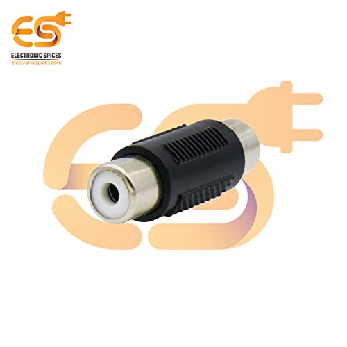 Image of Electronic Spices Single RCA coupler female to female audio connector (pack of 5)