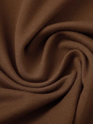 Image of The Souled Store Pique Polo: Men and Boys Short Sleeve Spread Collar Solid Textured Fabric Casual Everyday Office Wear Regular Fit Cotton Polos