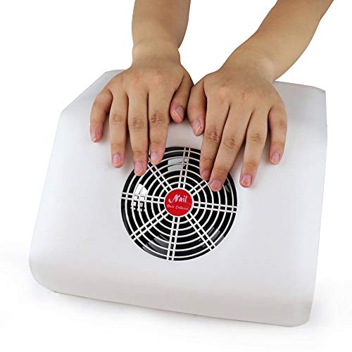 Staubabsaugung High-Power Fan-Nagel-Kunst-Desktop-Staubsauger Nagel-Staub-Maschine Entladen Schleifen Staub-Kollektor Mit 2 Nagelstaubbeuteln