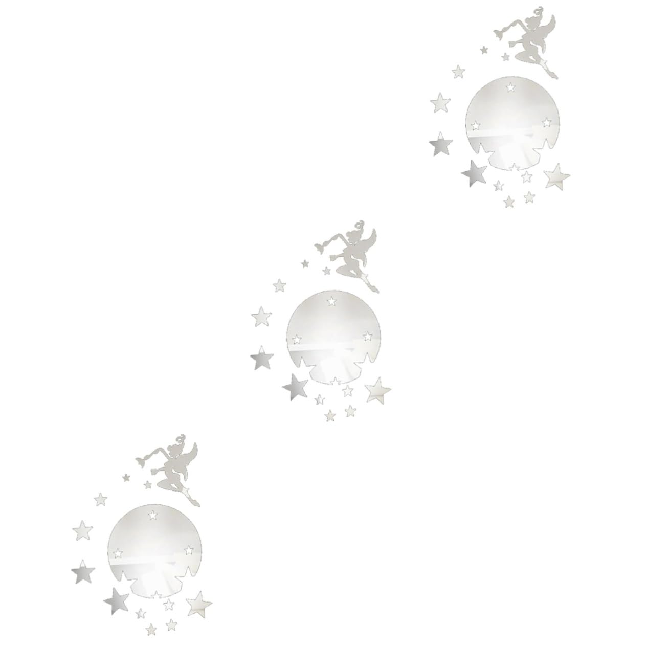 Miroir 3d acrylique chambre denfant stickers muraux pour decorer la maison