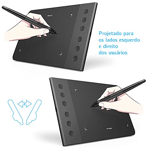 Mesa Digitalizadora XP-PEN Star G640S Android Tablet Gráfico Digital de Desenho 6x3.75 Polegadas Can